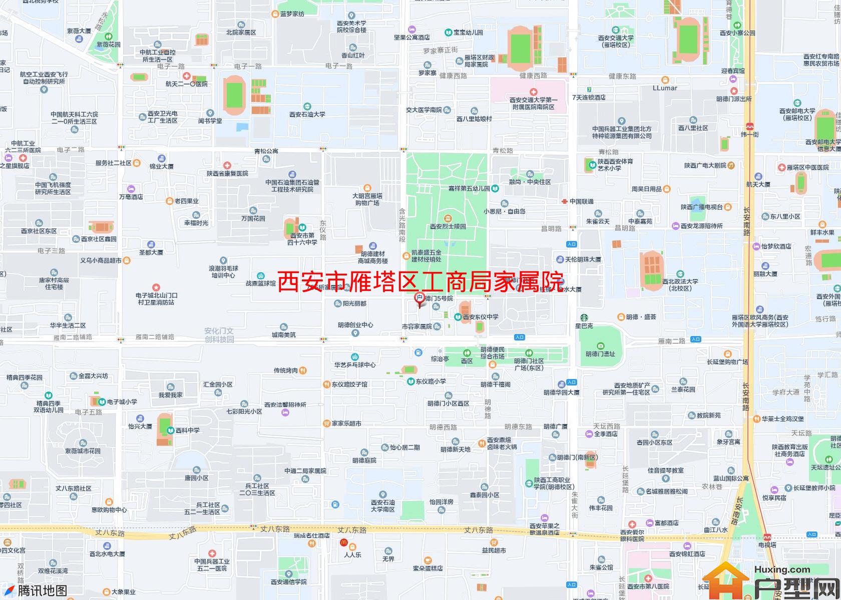 雁塔区工商局家属院小区 - 户型网