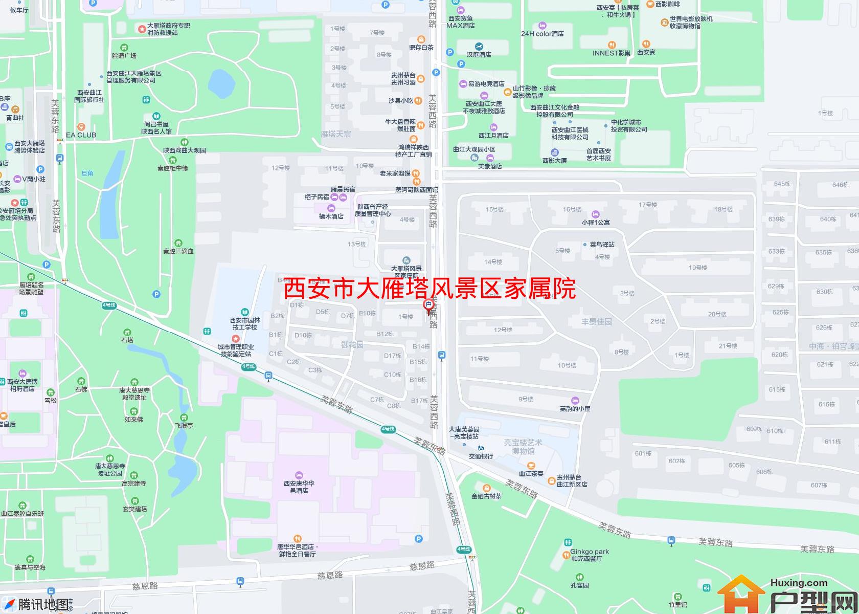 大雁塔风景区家属院小区 - 户型网