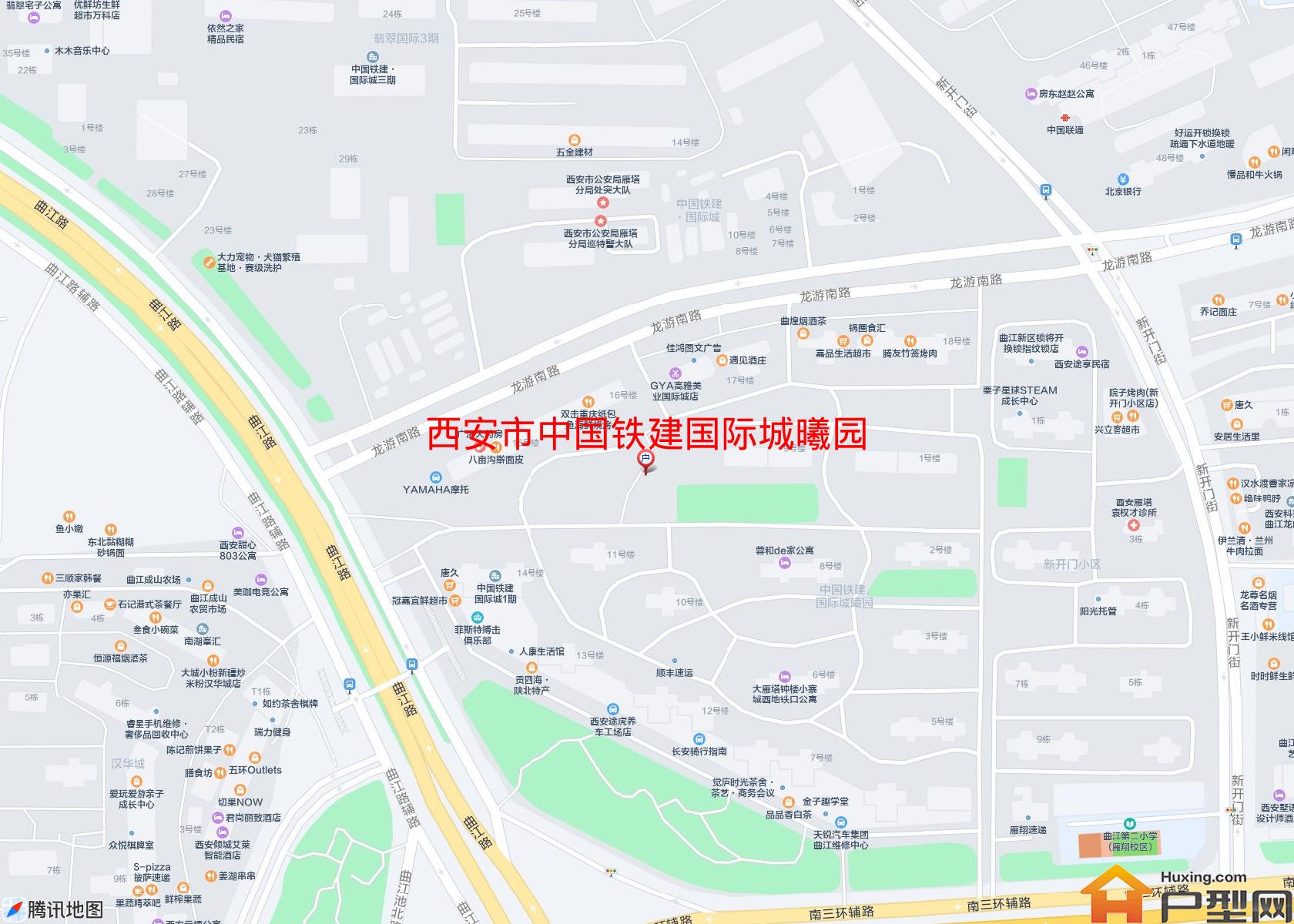 中国铁建国际城曦园小区 - 户型网