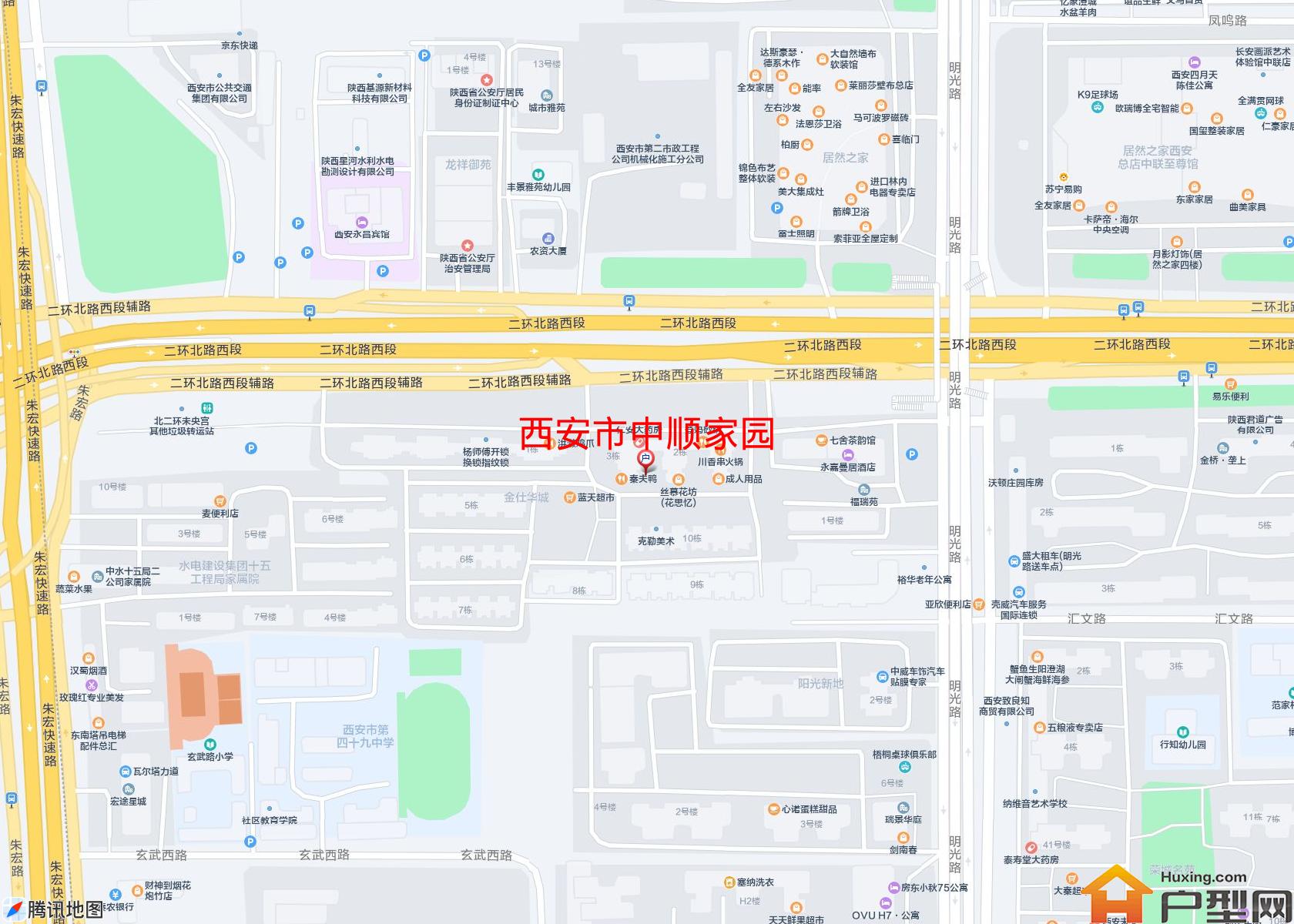 中顺家园小区 - 户型网