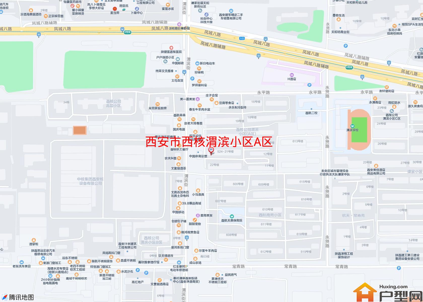 西核渭滨小区A区小区 - 户型网
