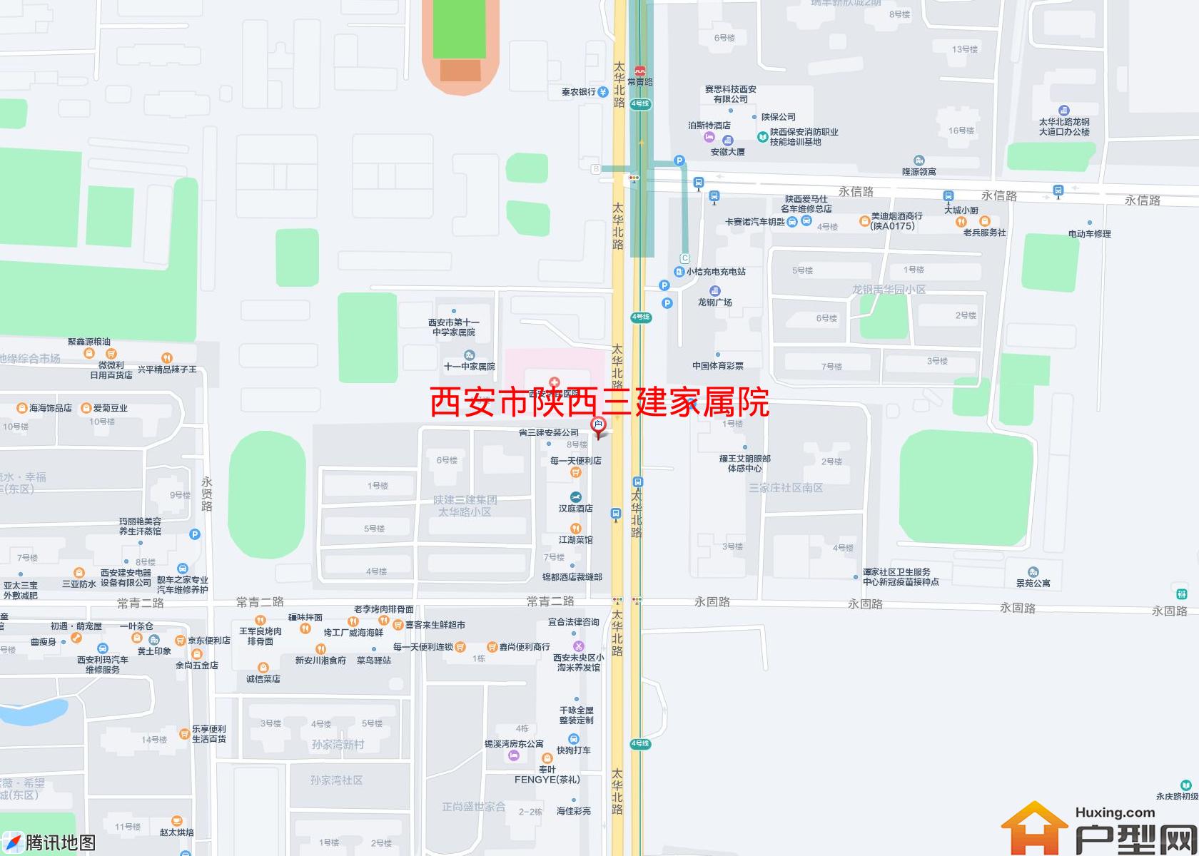 陕西三建家属院小区 - 户型网