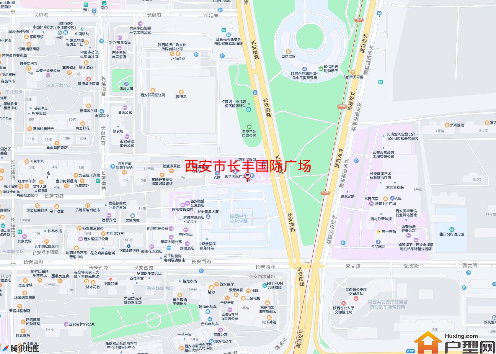 长丰国际广场小区 - 户型网