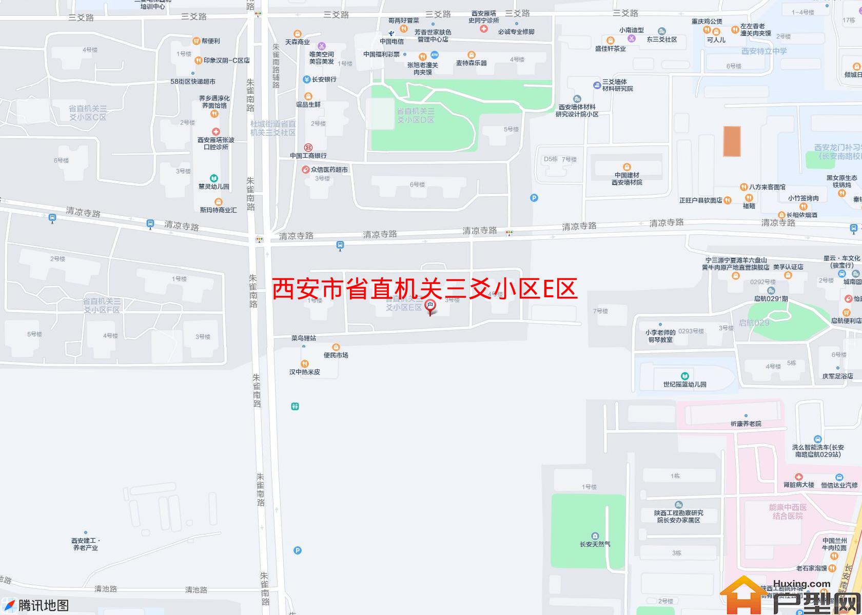 省直机关三爻小区E区小区 - 户型网