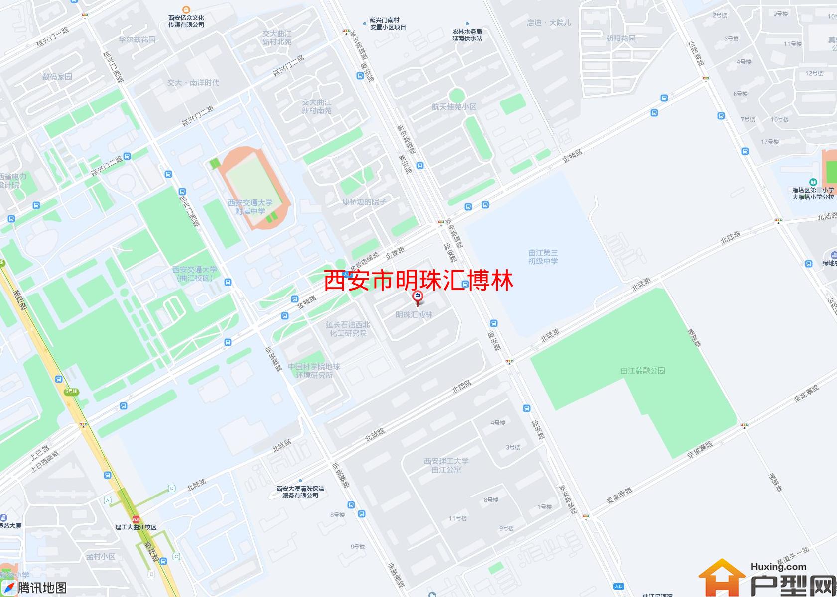 明珠汇博林小区 - 户型网