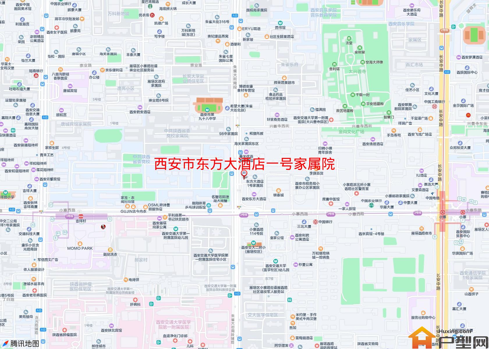 东方大酒店一号家属院小区 - 户型网
