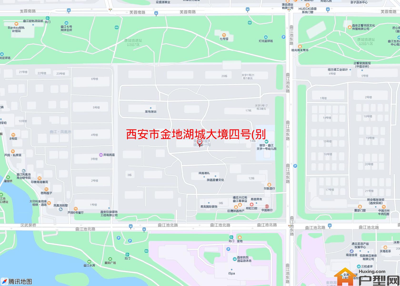 金地湖城大境四号(别墅)小区 - 户型网