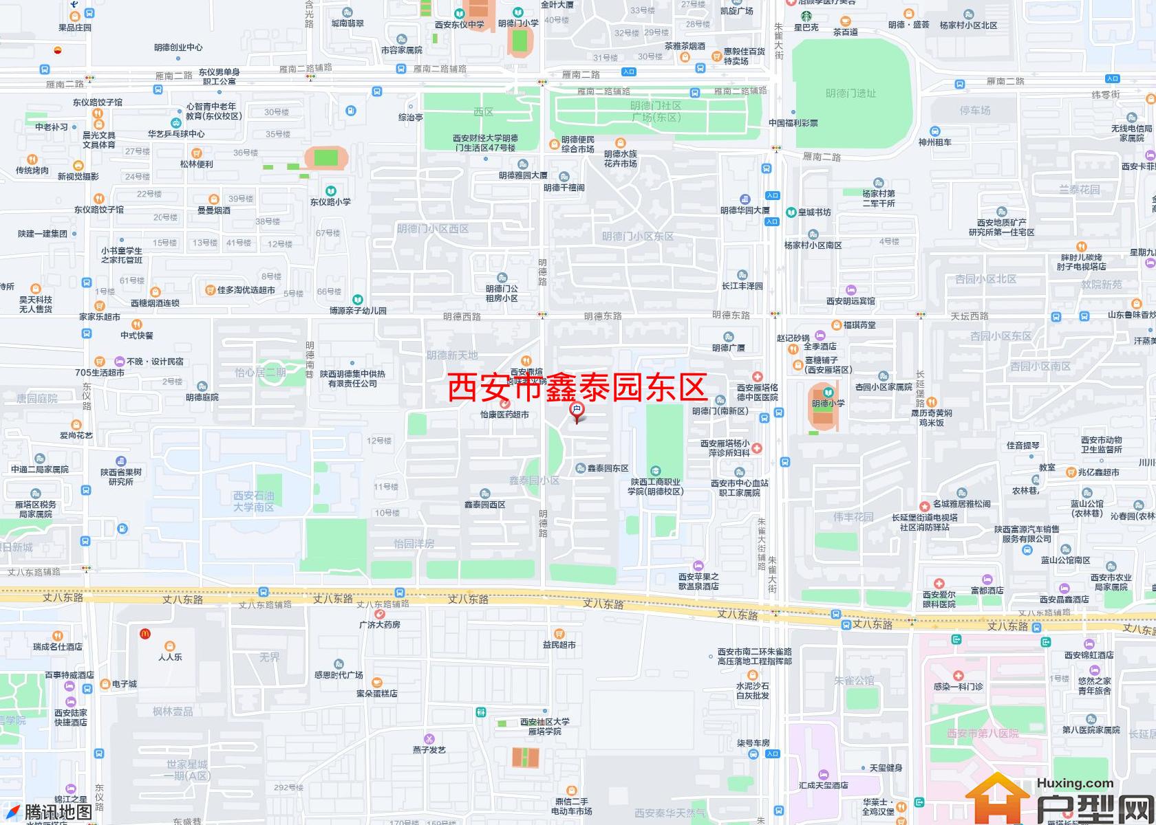 鑫泰园东区小区 - 户型网 鑫泰园东区小区 - 户型网