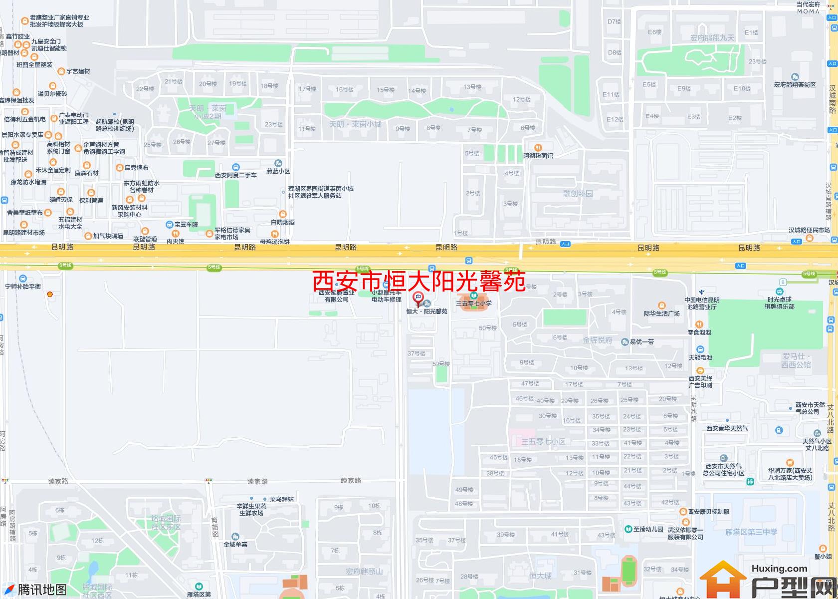 恒大阳光馨苑小区 - 户型网