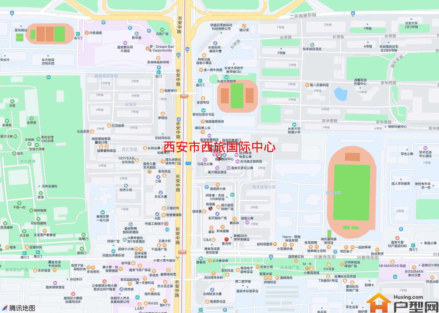 西旅国际中心小区 - 户型网