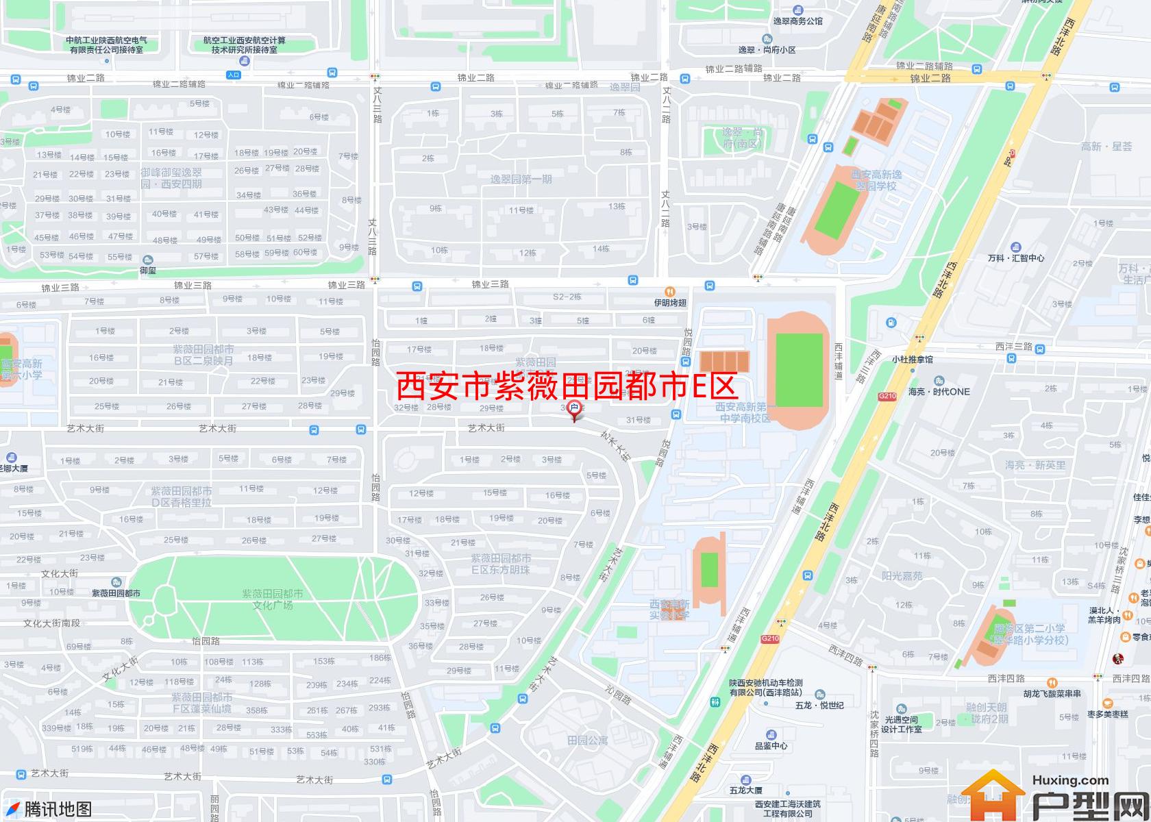 紫薇田园都市E区小区 - 户型网