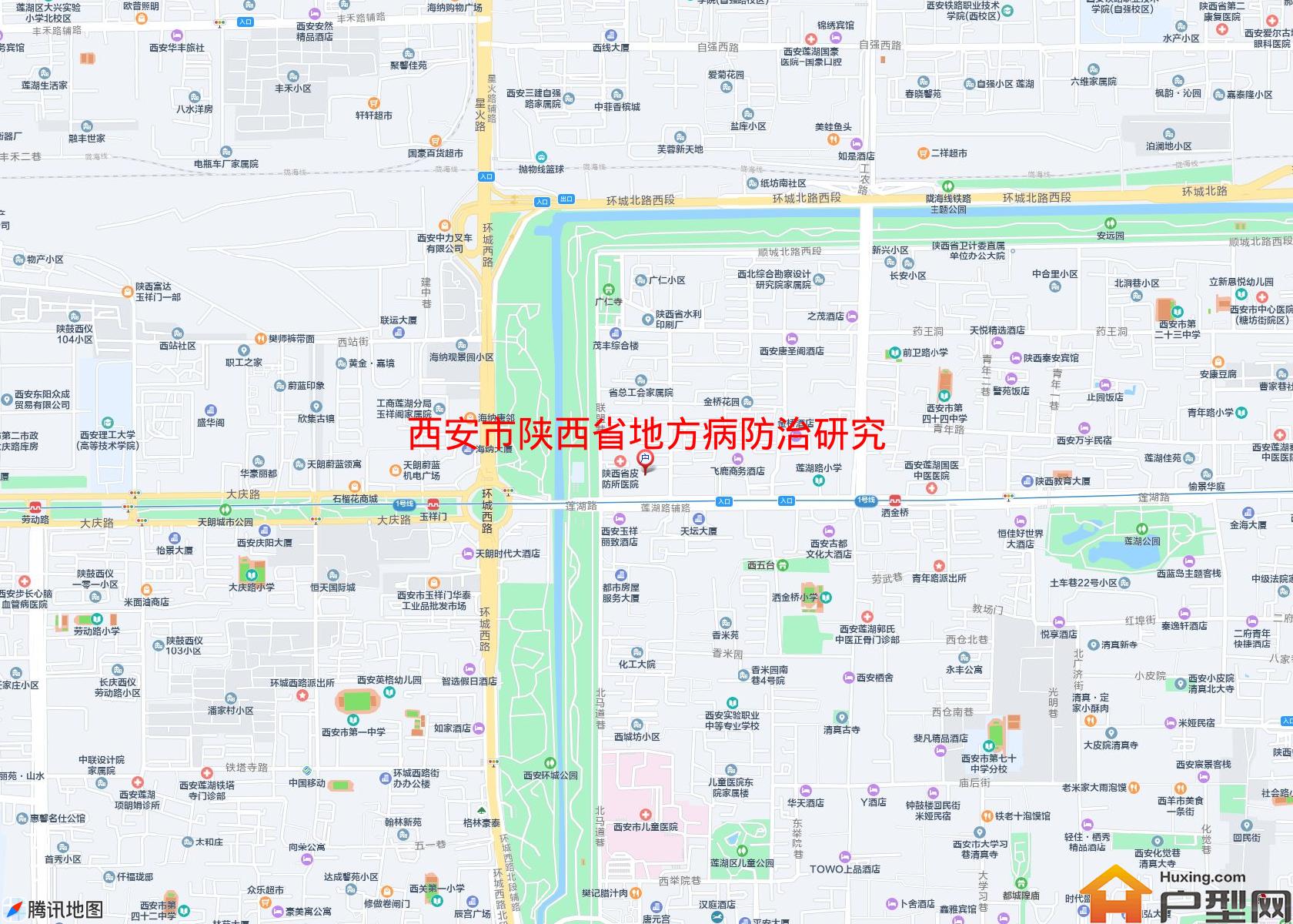 陕西省地方病防治研究所家属院小区 - 户型网