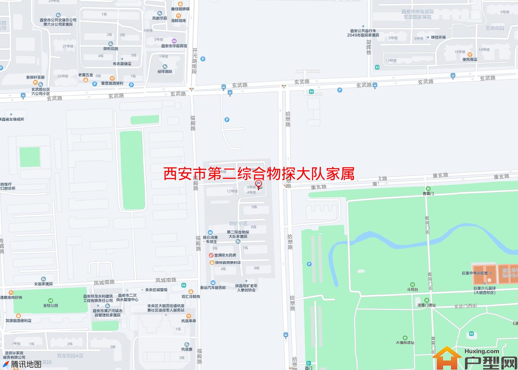 第二综合物探大队家属院小区 - 户型网