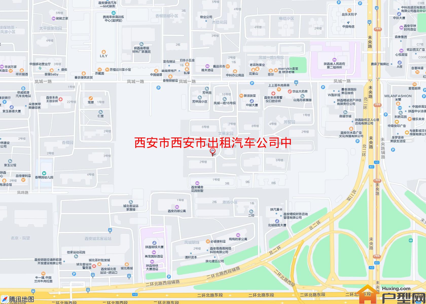 西安市出租汽车公司中北公司家属院小区 - 户型网