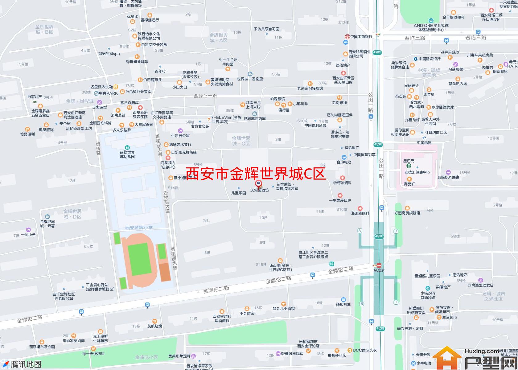 金辉世界城C区小区 - 户型网