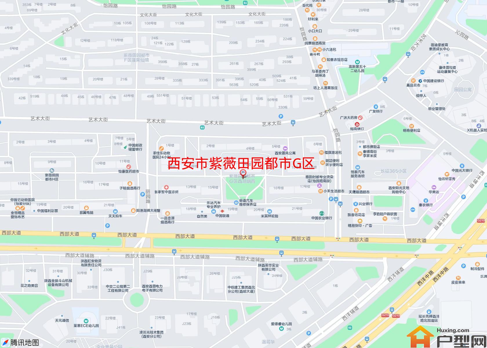 紫薇田园都市G区小区 - 户型网