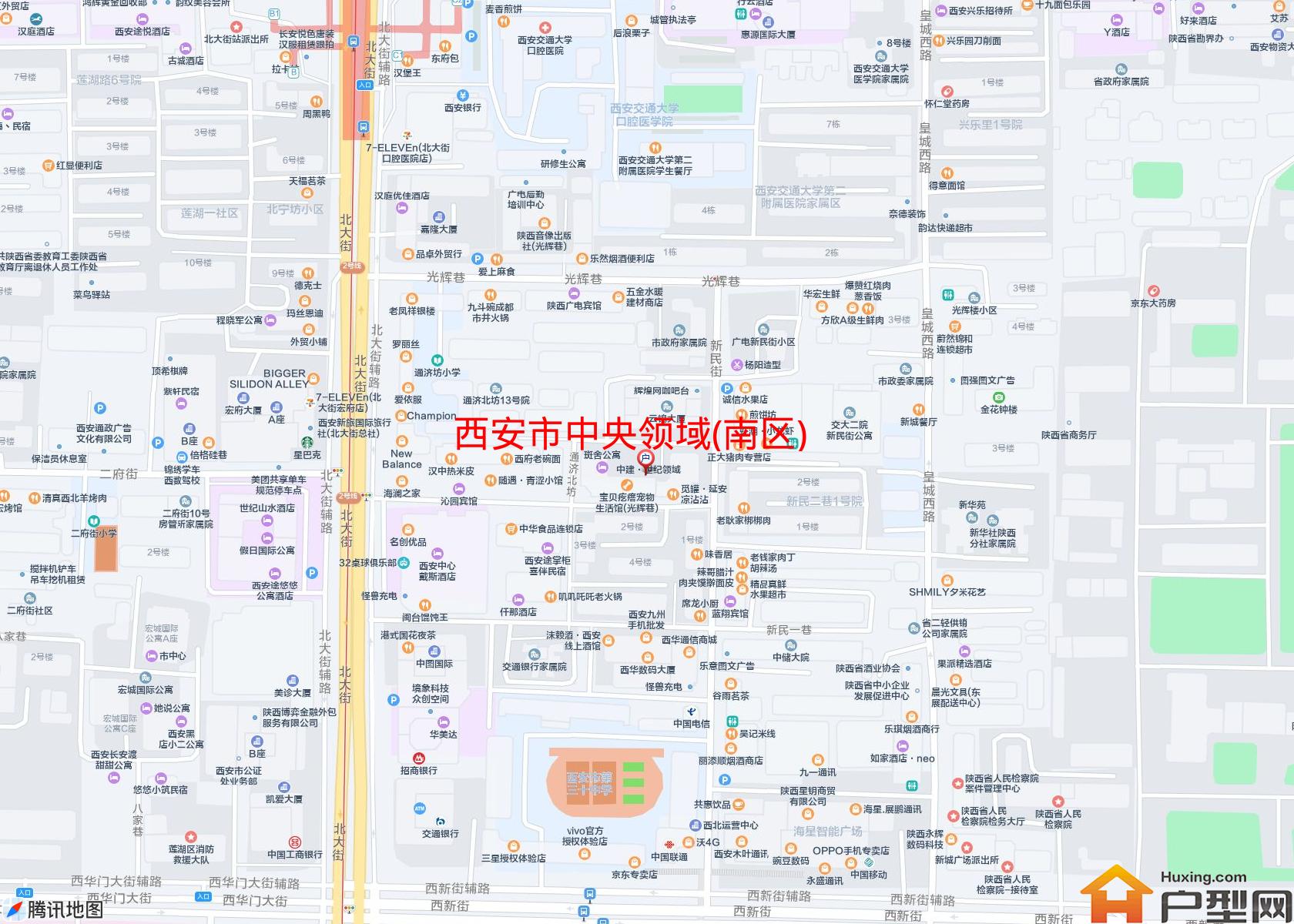 中央领域(南区)小区 - 户型网