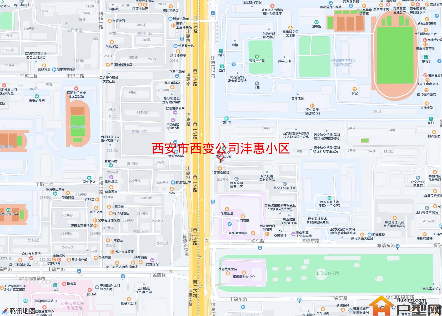 西变公司沣惠小区小区 - 户型网