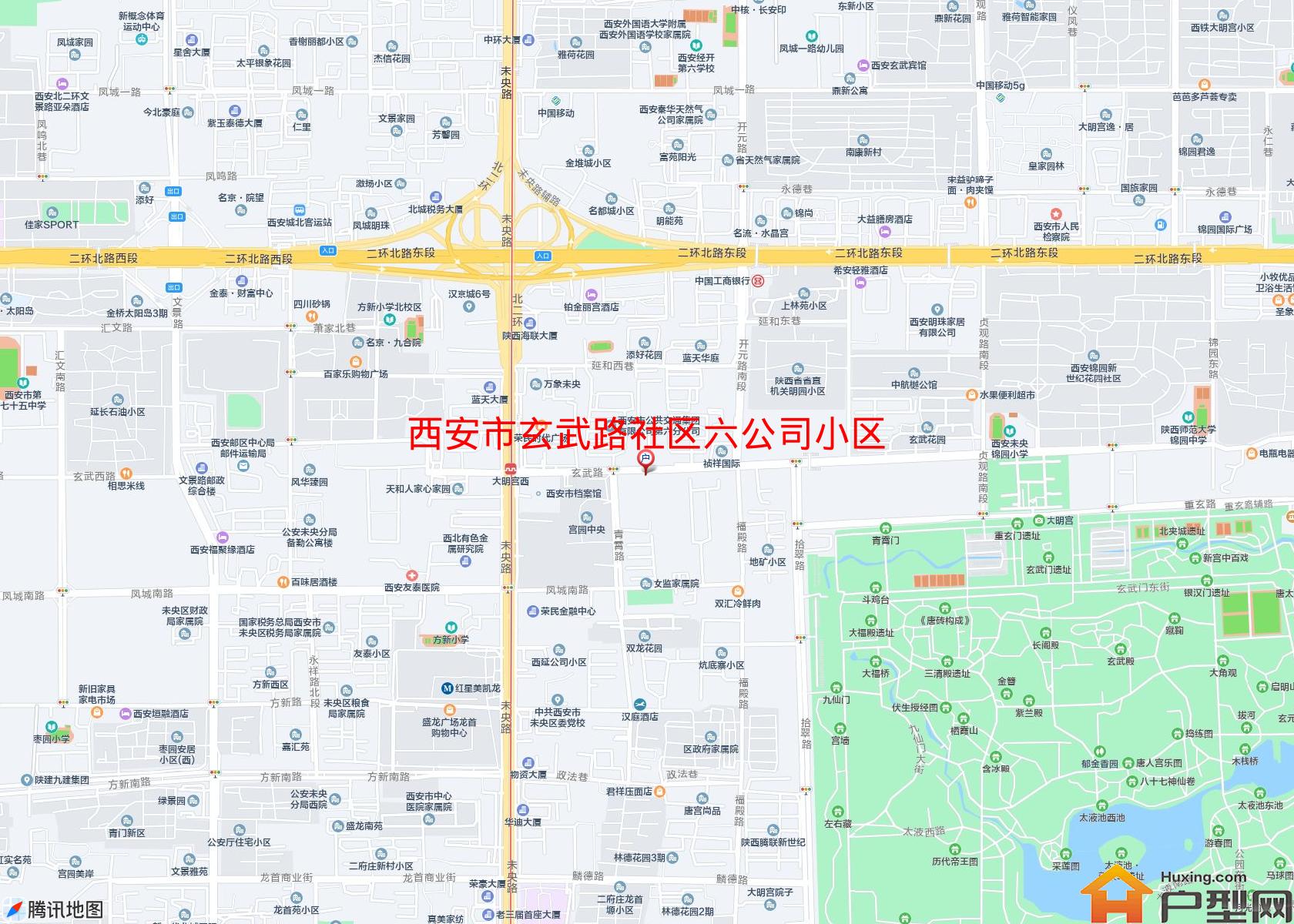 玄武路社区六公司小区小区 - 户型网