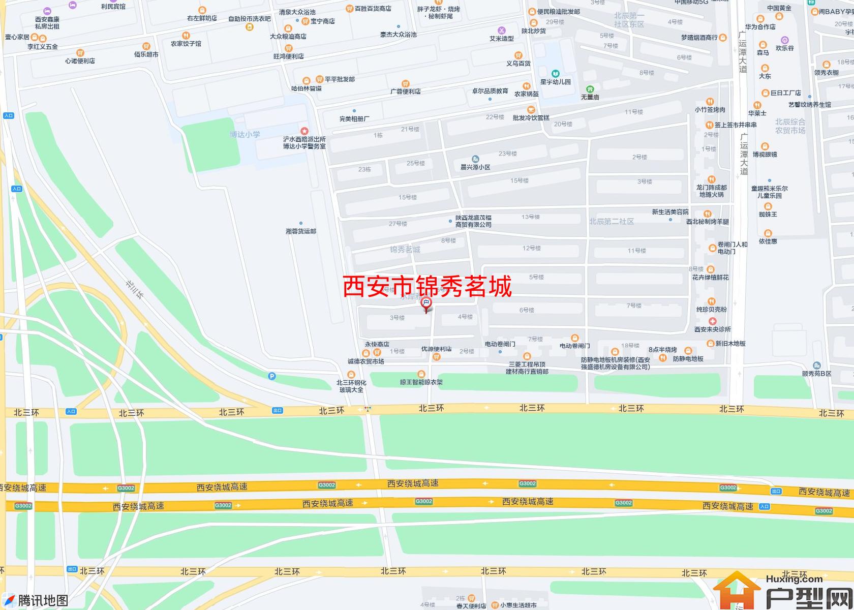 锦秀茗城小区 - 户型网