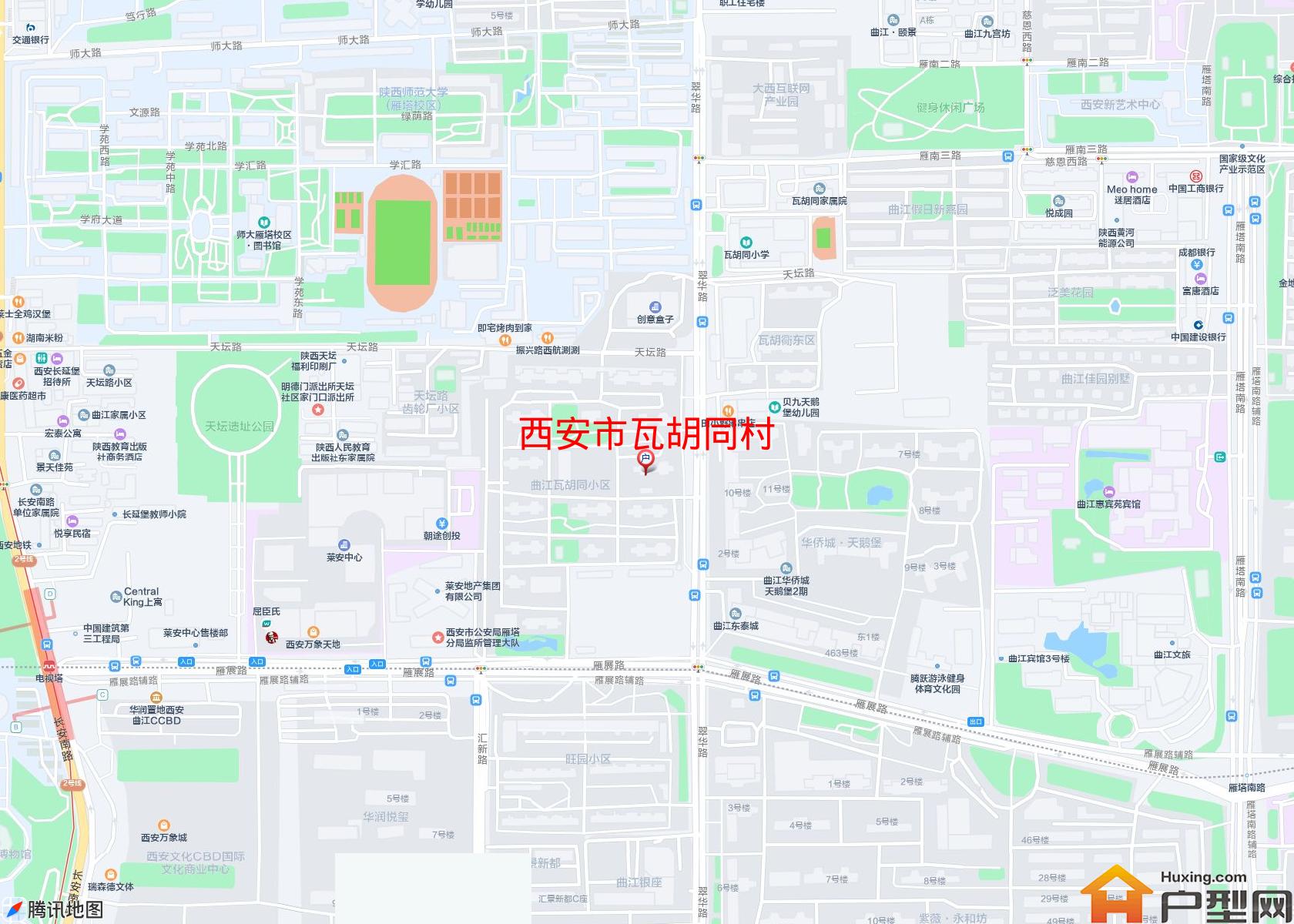 瓦胡同村小区 - 户型网