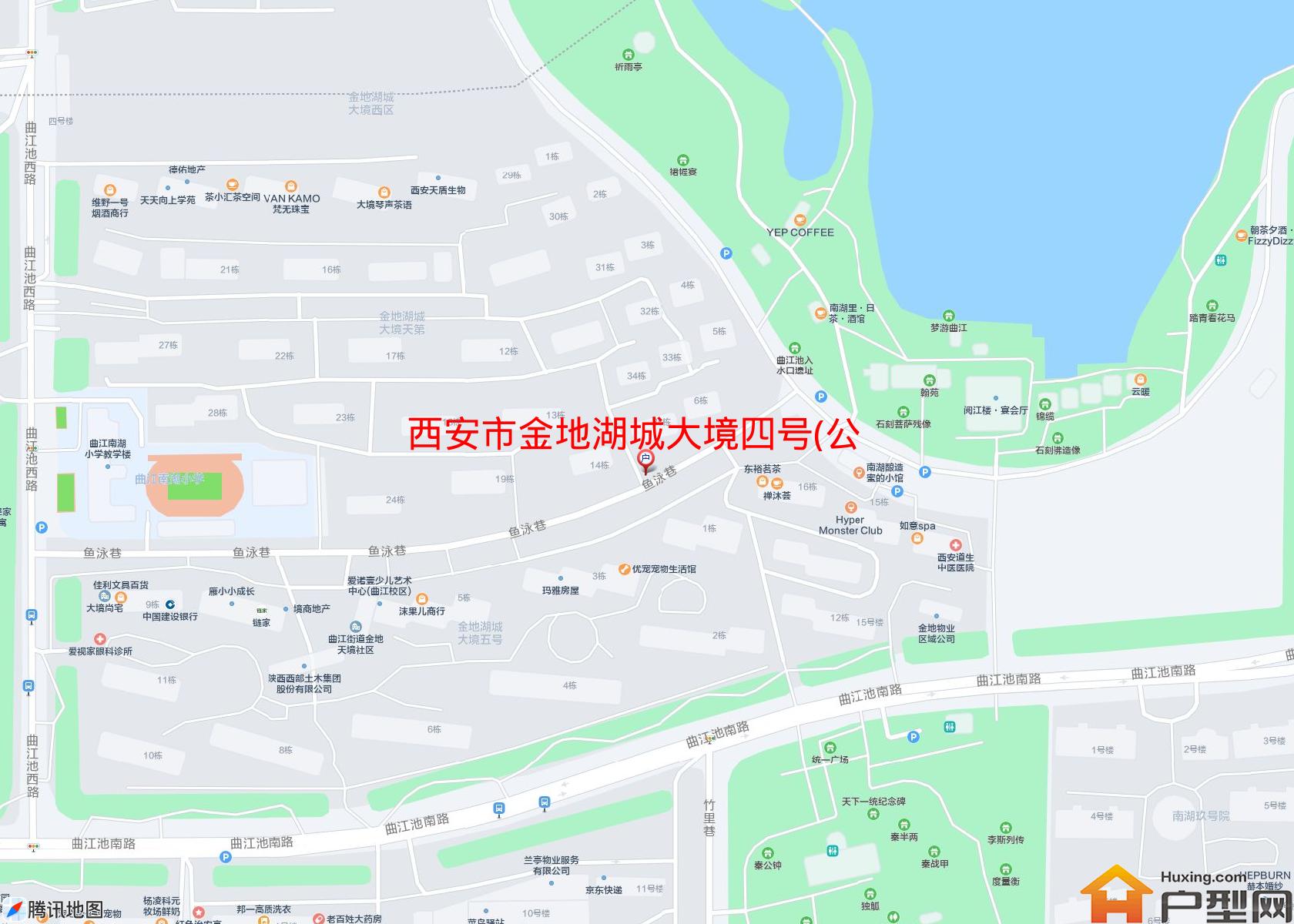 金地湖城大境四号(公寓)小区 - 户型网