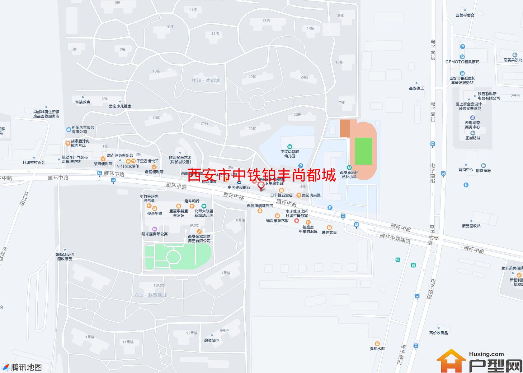 中铁铂丰尚都城小区 - 户型网