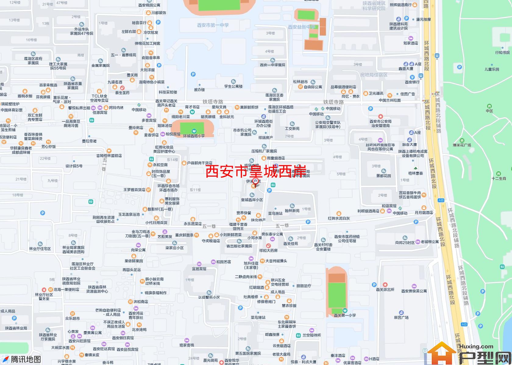 皇城西岸小区 - 户型网 皇城西岸小区 - 户型网