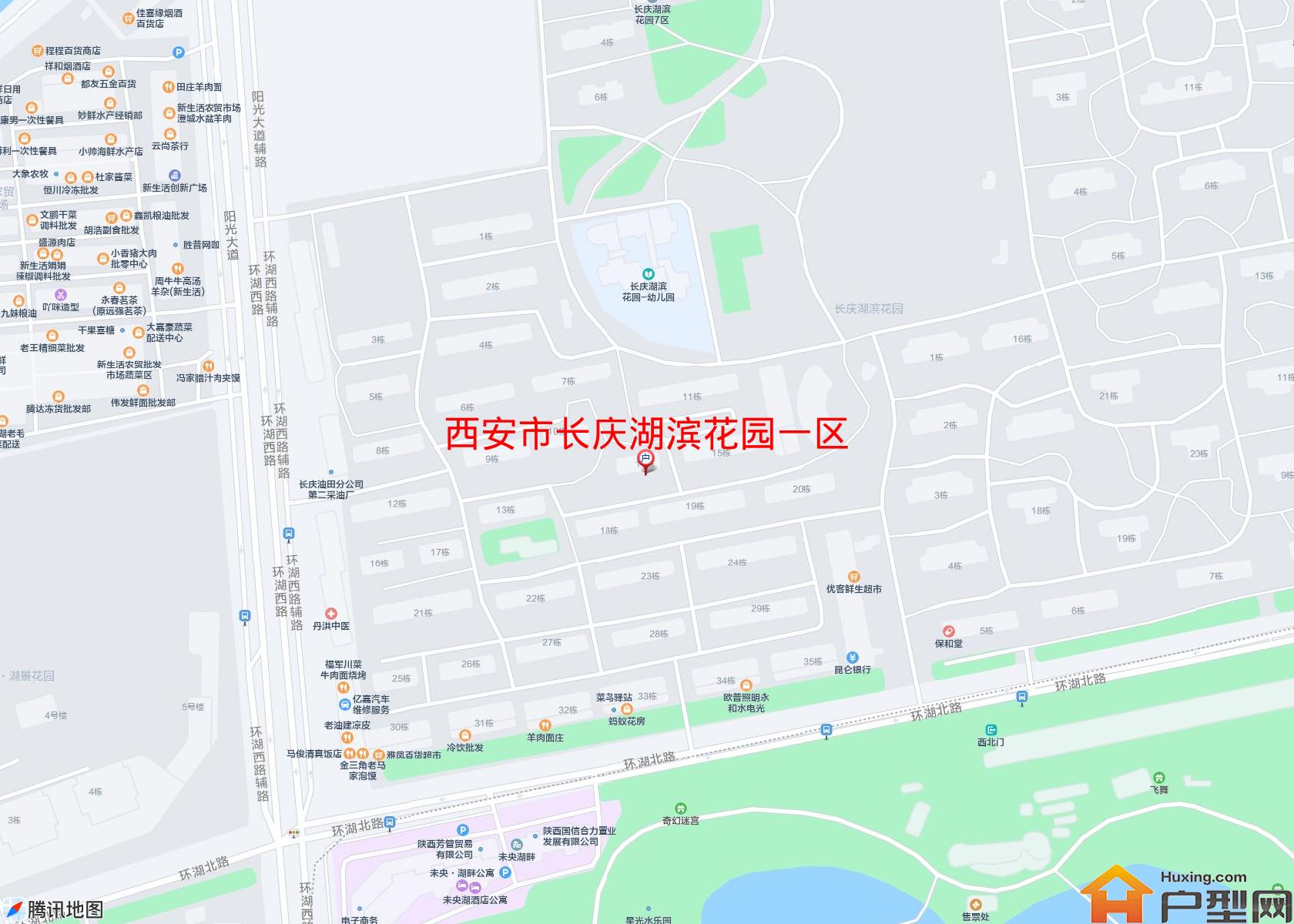 长庆湖滨花园一区小区 - 户型网
