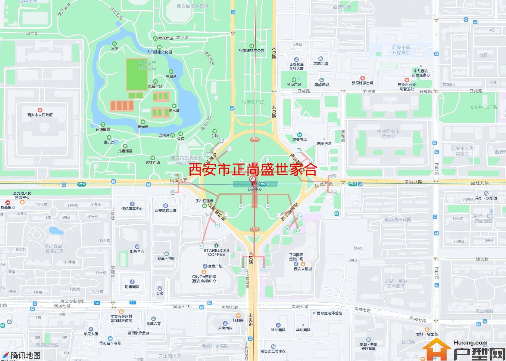 正尚盛世家合小区 - 户型网