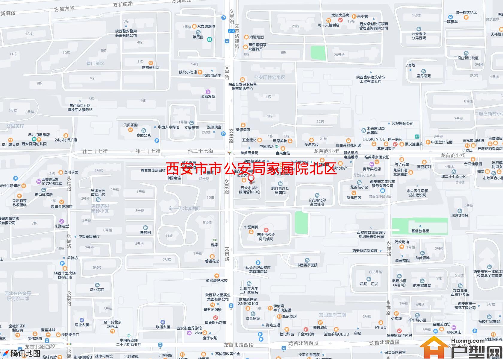 市公安局家属院北区小区 - 户型网