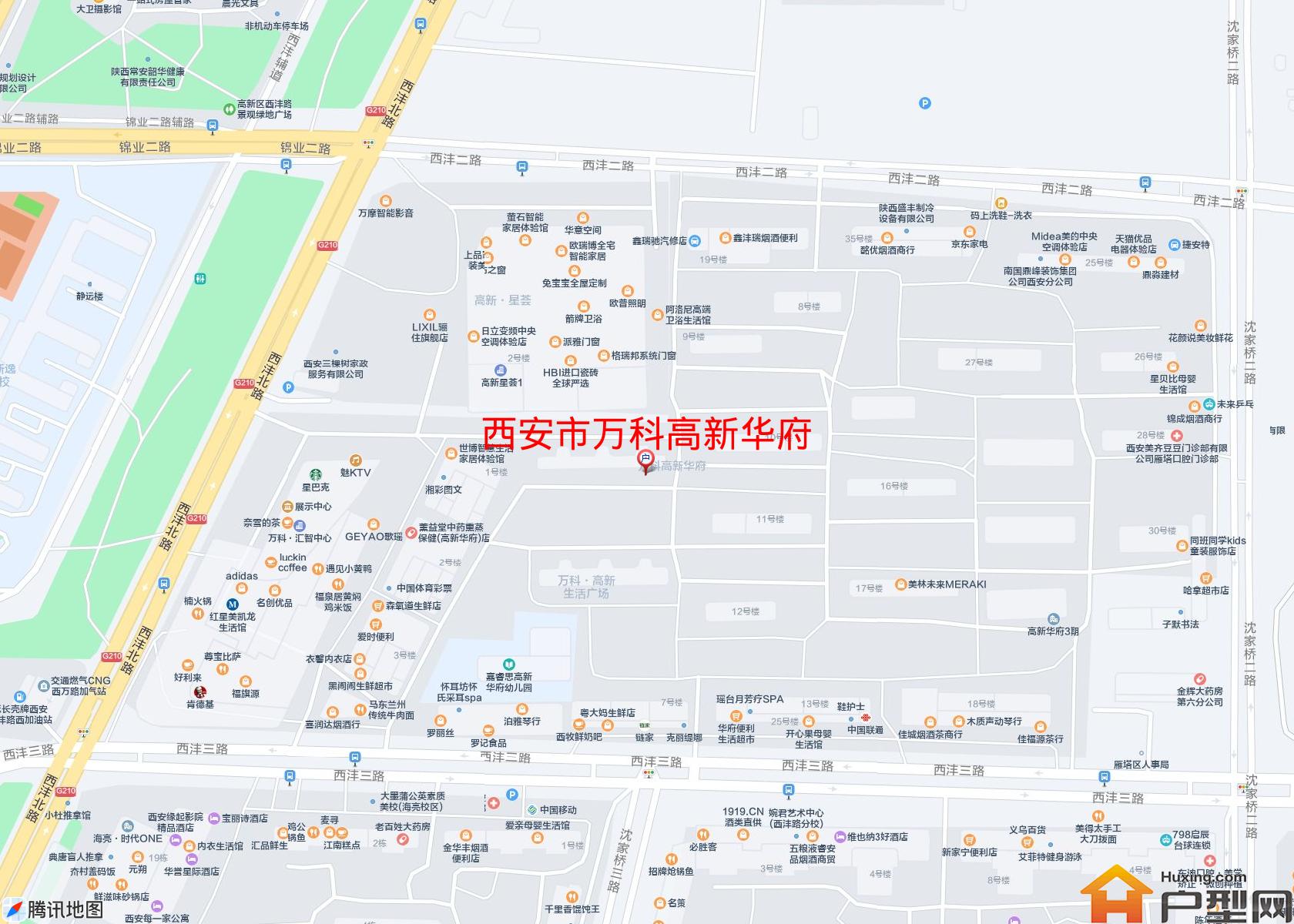 万科高新华府小区 - 户型网