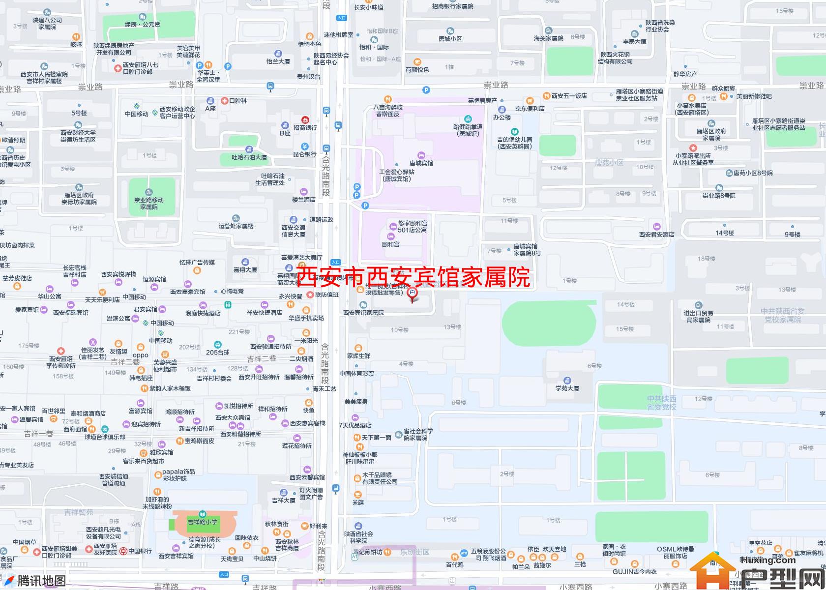西安宾馆家属院小区 - 户型网