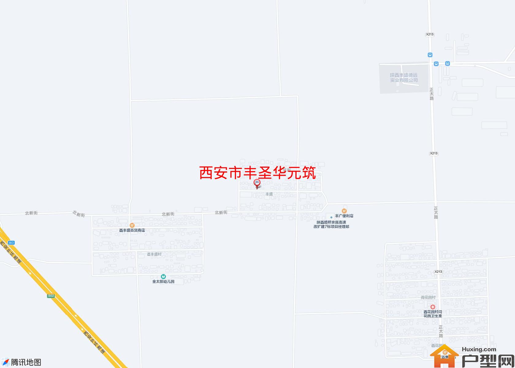 丰圣华元筑小区 - 户型网