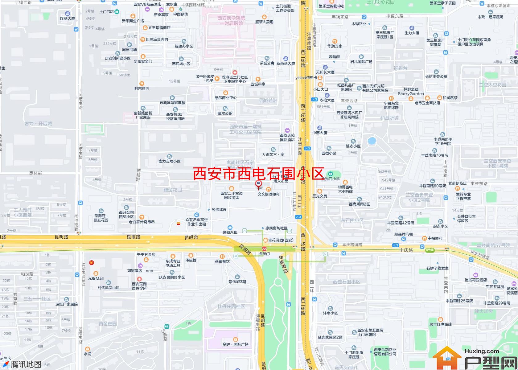 西电石围小区小区 - 户型网