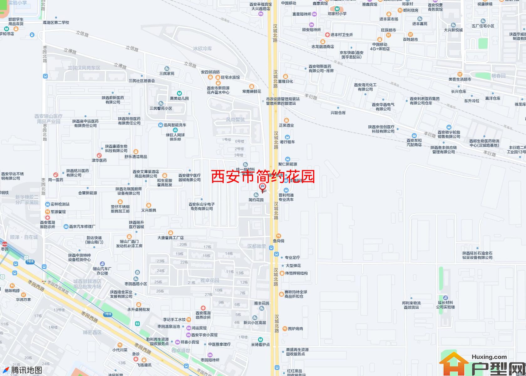 简约花园小区 - 户型网