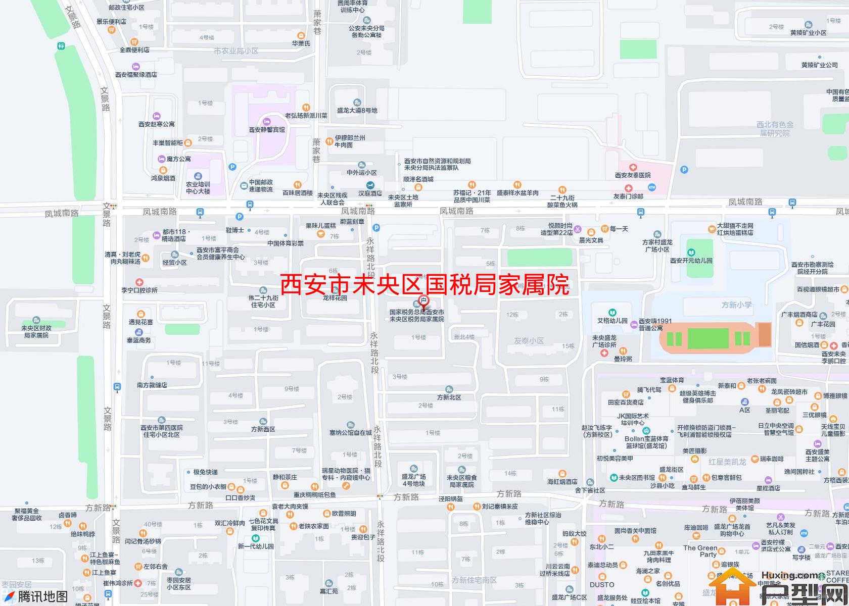 未央区国税局家属院小区 - 户型网