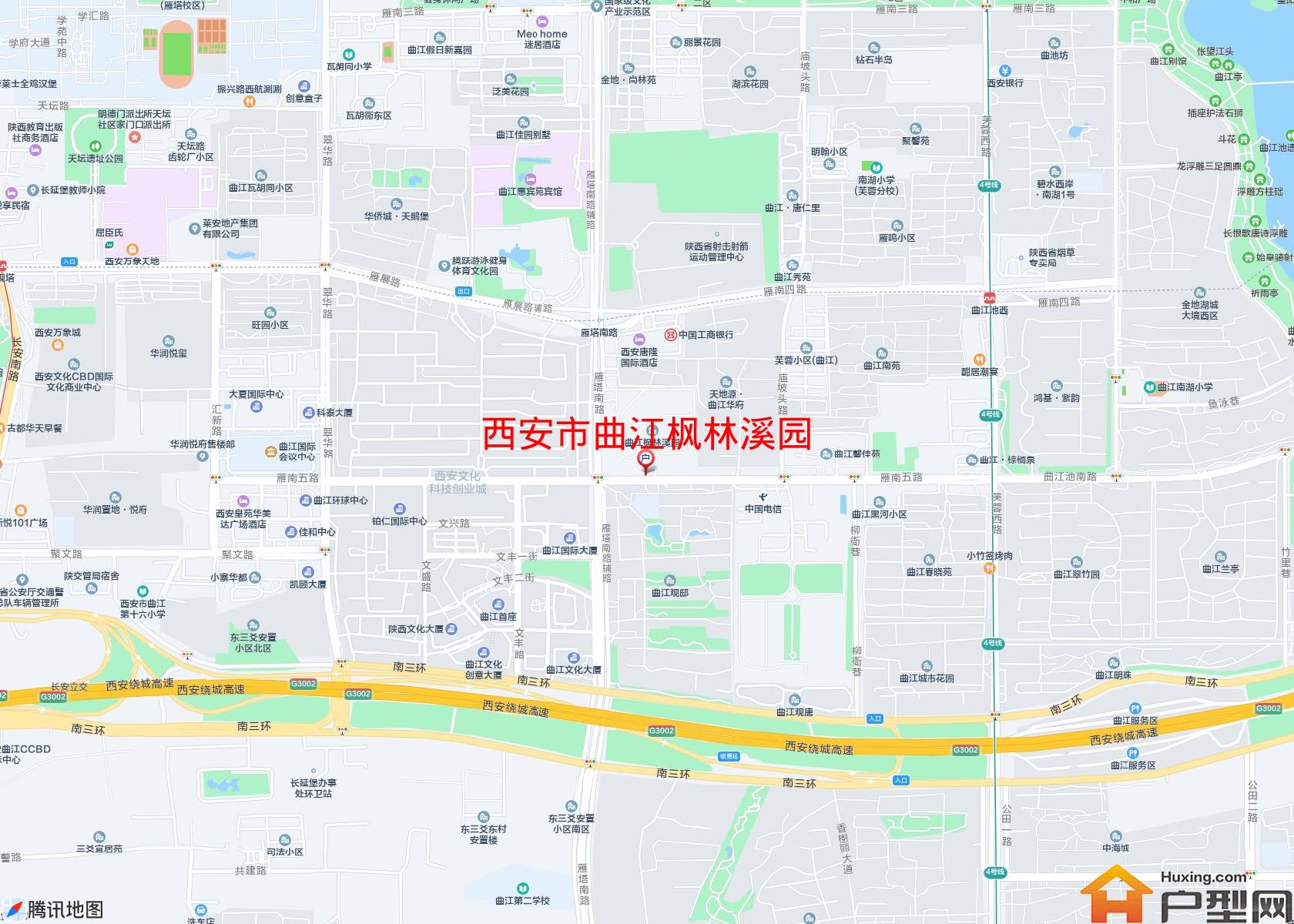 曲江枫林溪园小区 - 户型网