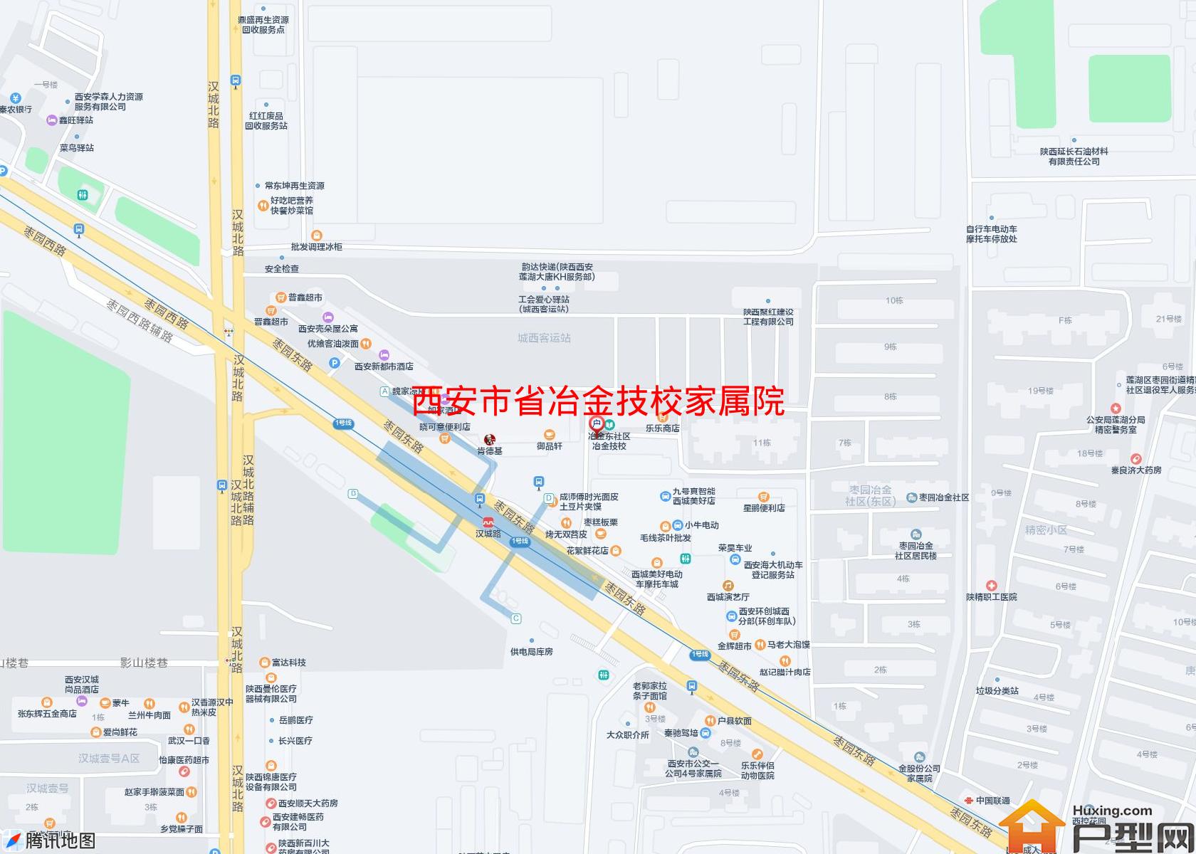 省冶金技校家属院小区 - 户型网