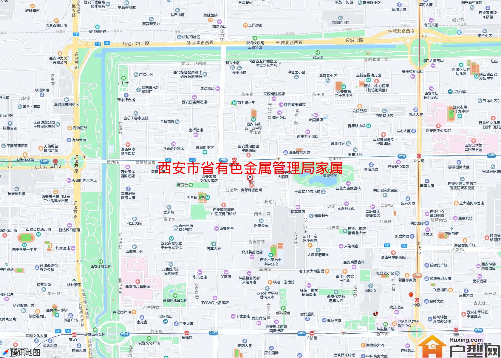 省有色金属管理局家属院小区 - 户型网