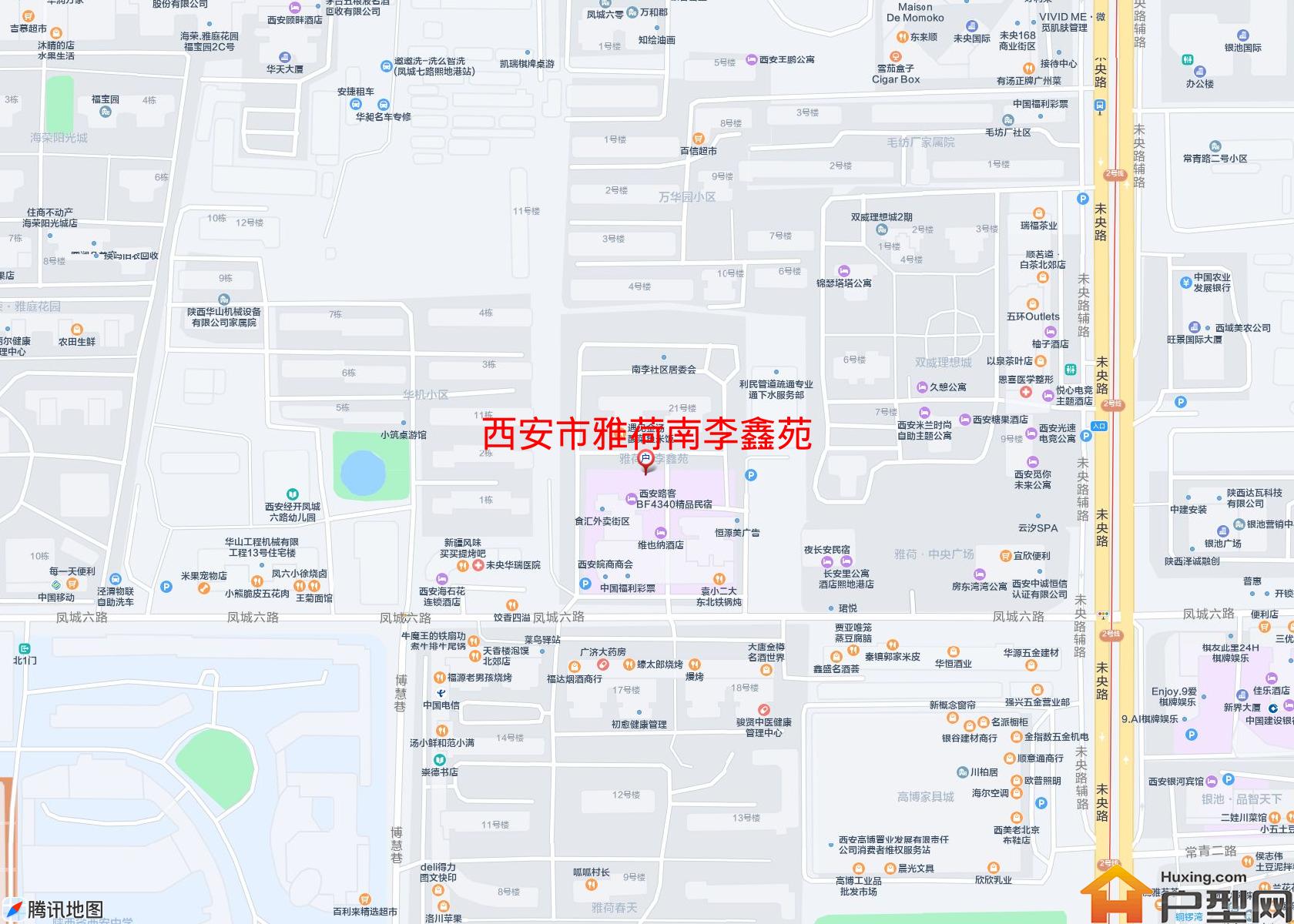 雅荷南李鑫苑小区 - 户型网