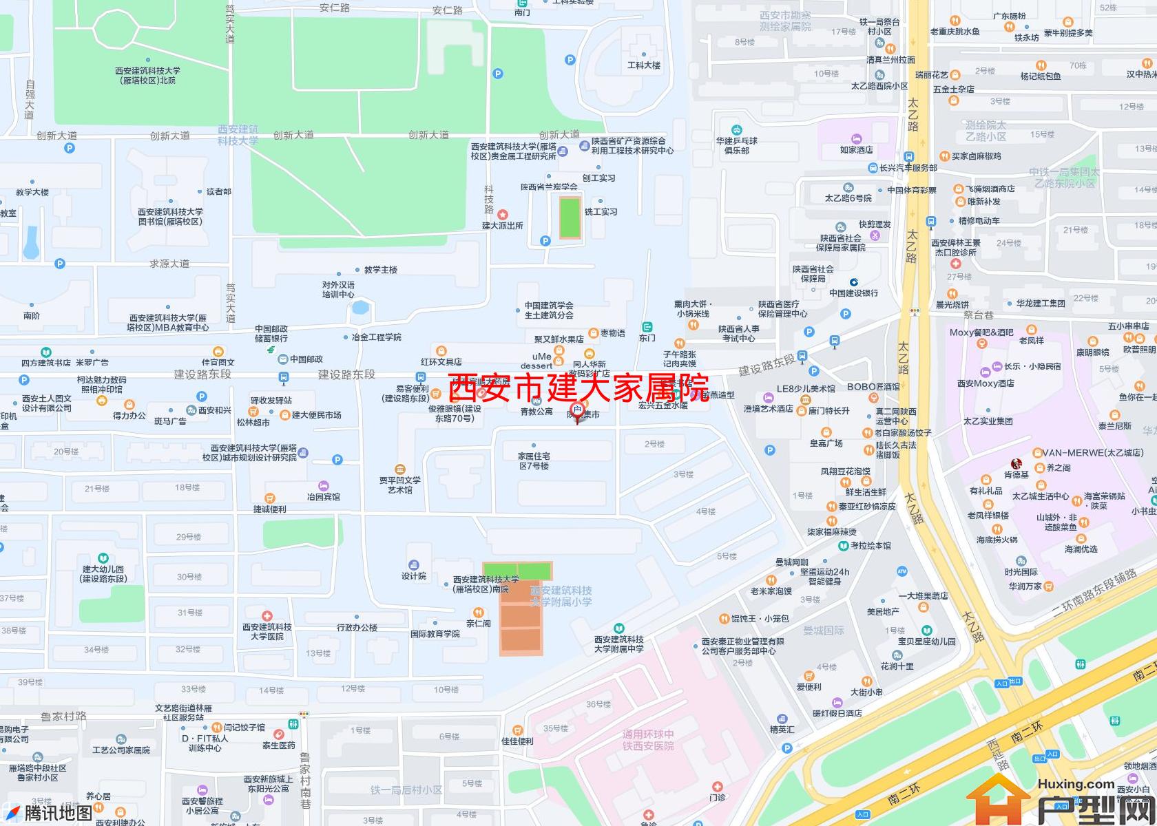 建大家属院小区 - 户型网