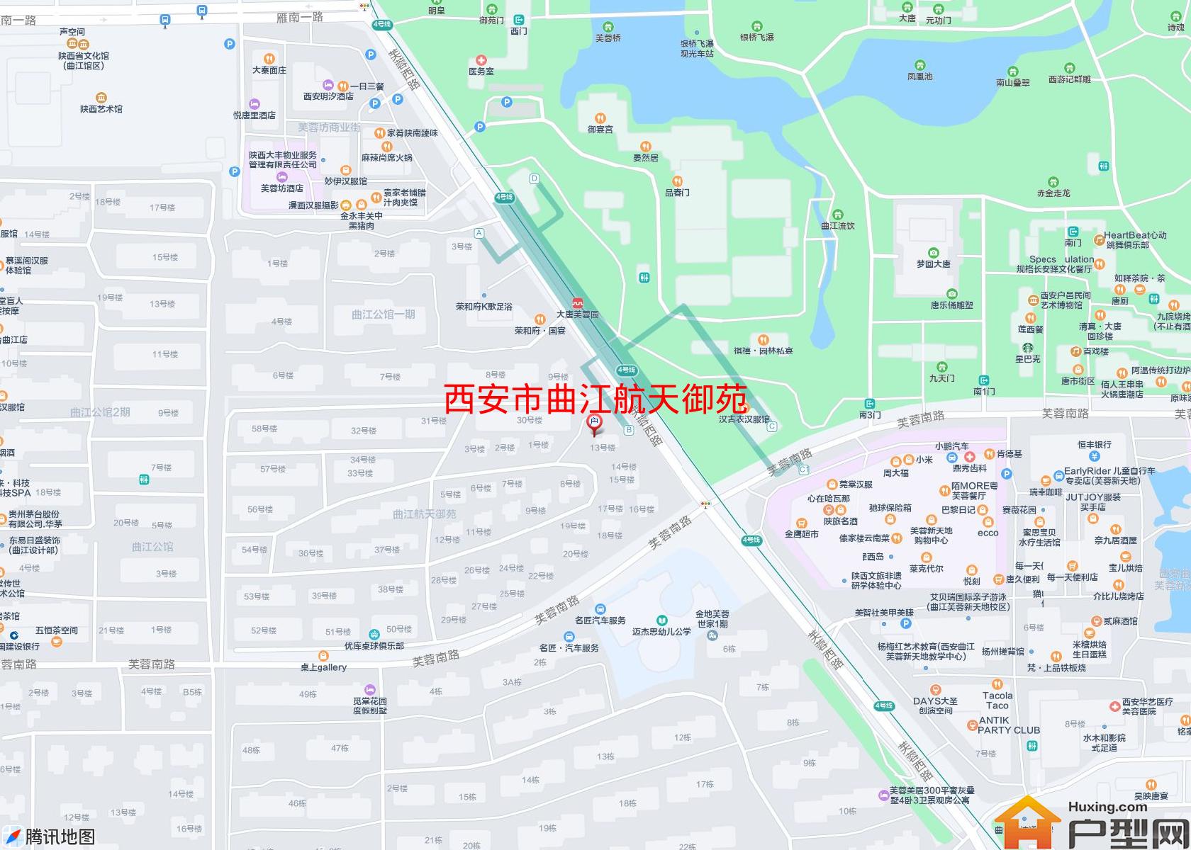 曲江航天御苑小区 - 户型网