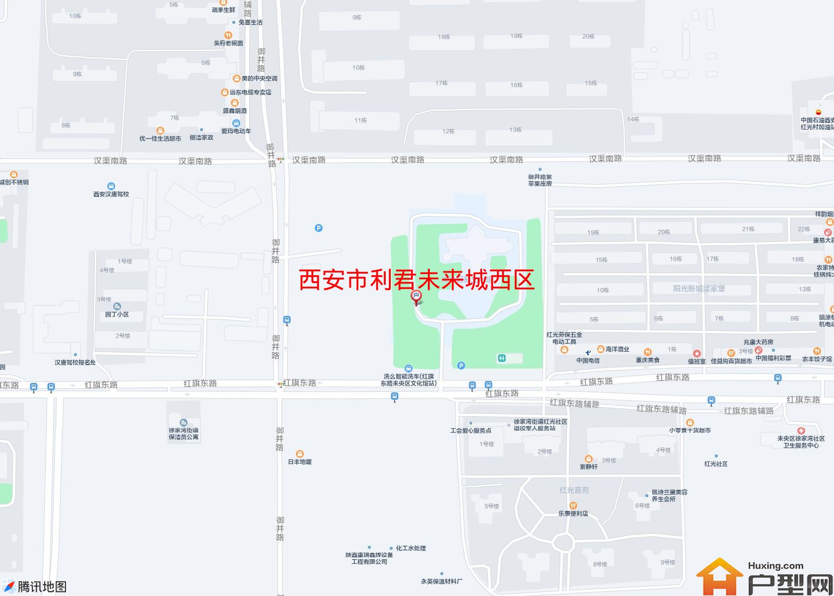 利君未来城西区小区 - 户型网
