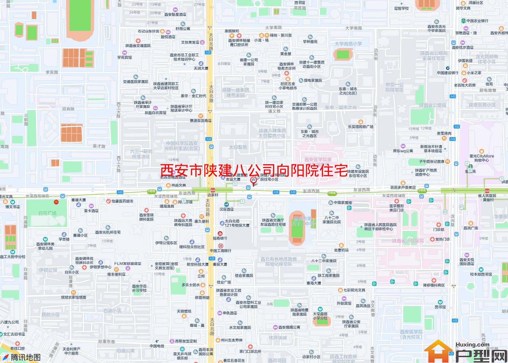 陕建八公司向阳院住宅小区小区 - 户型网