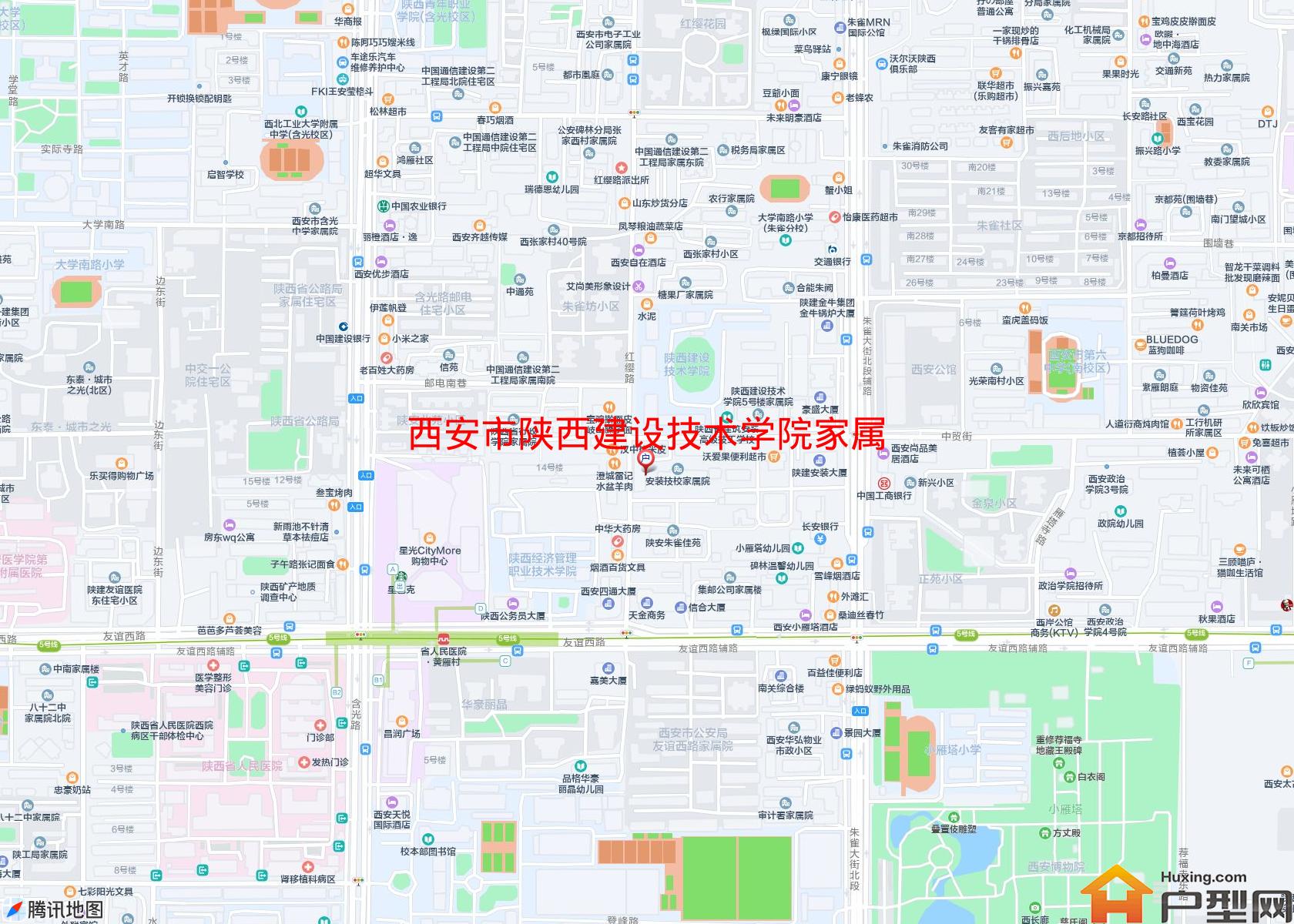 陕西建设技术学院家属院小区 - 户型网