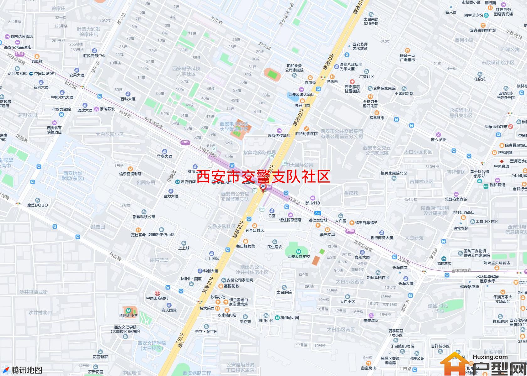 交警支队社区小区 - 户型网
