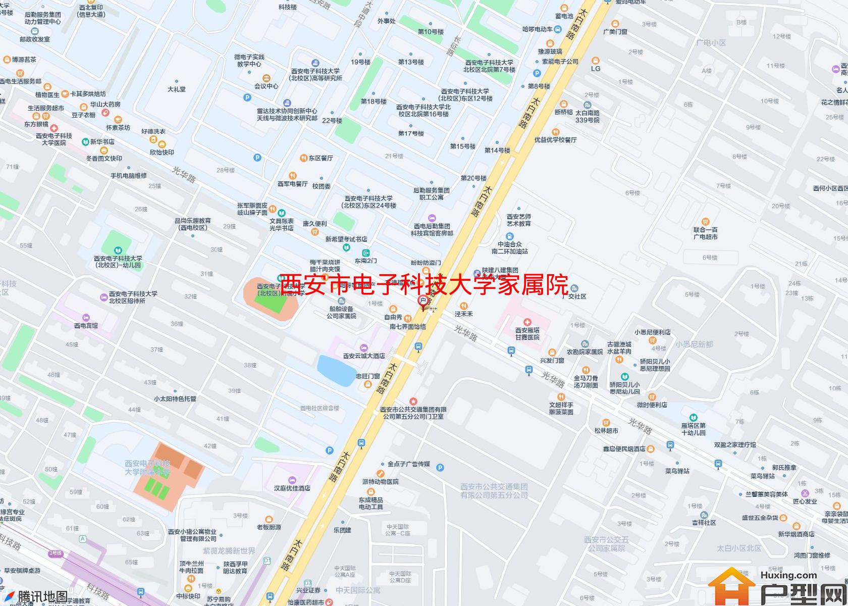 电子科技大学家属院小区 - 户型网