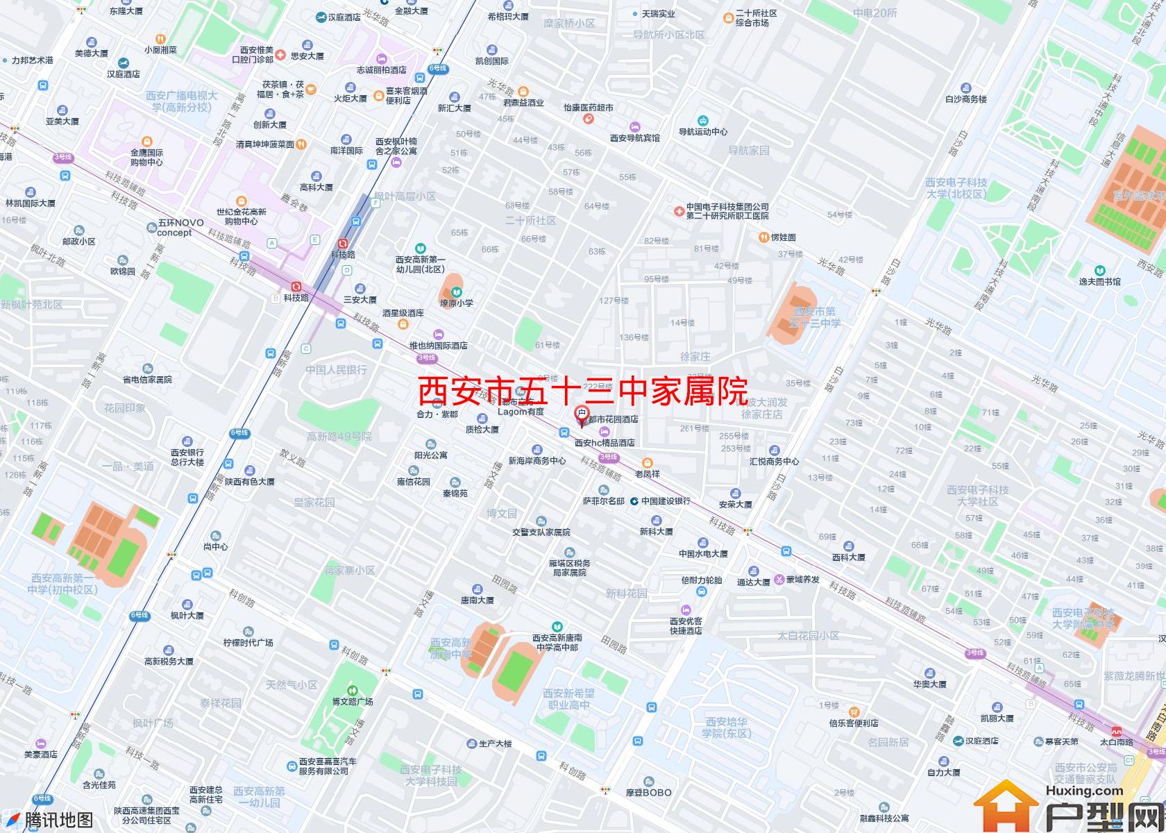 五十三中家属院小区 - 户型网