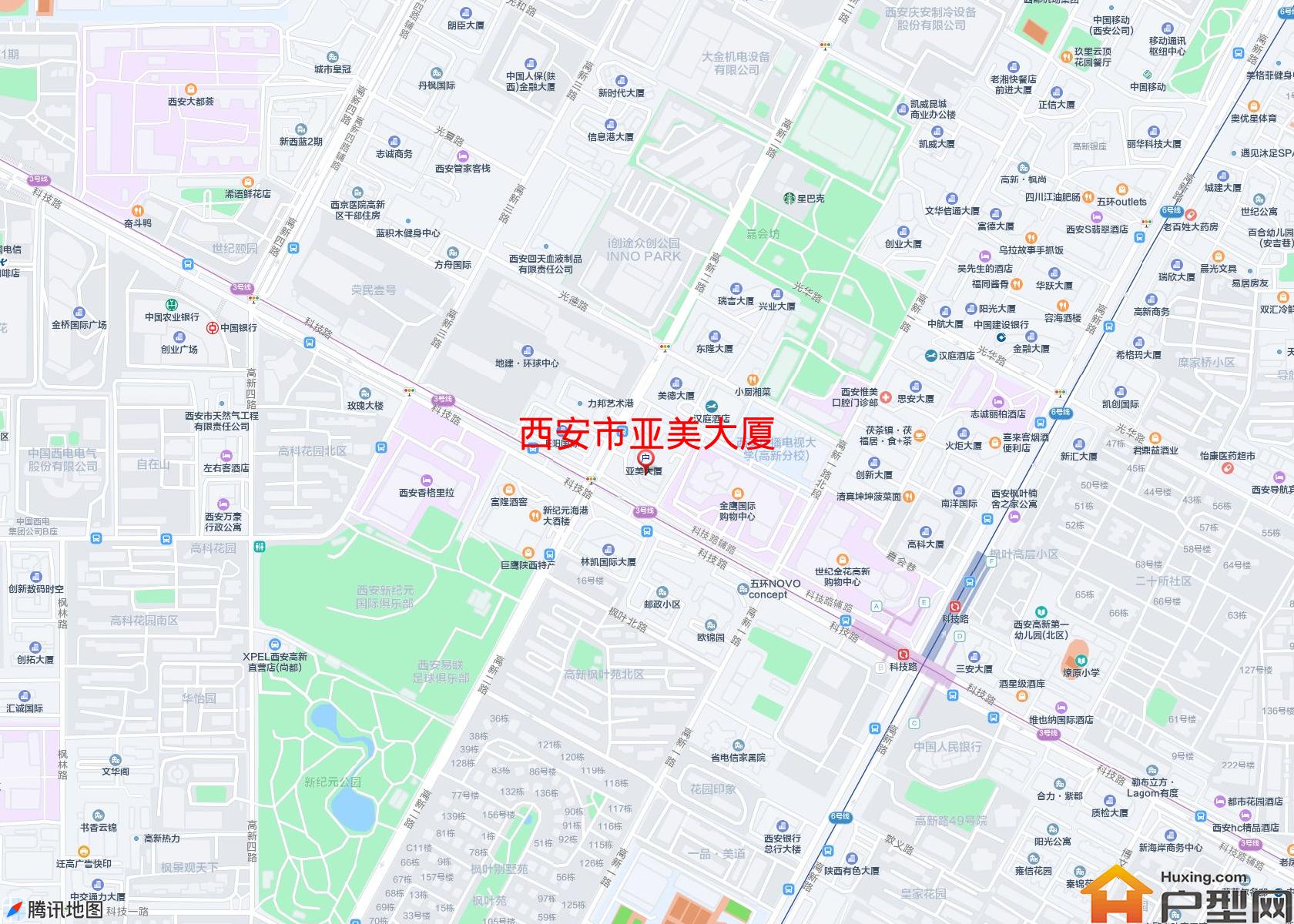 亚美大厦小区 - 户型网